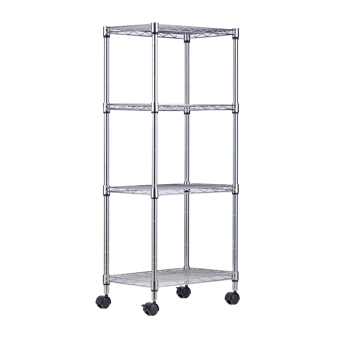 4-shelf wire storage rack wholesaler