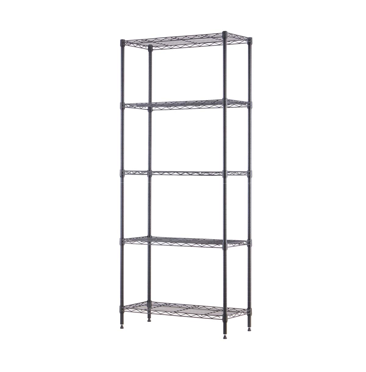 5-Tier Bookshelf / Book Storage Rack / Adjustable Book Case
